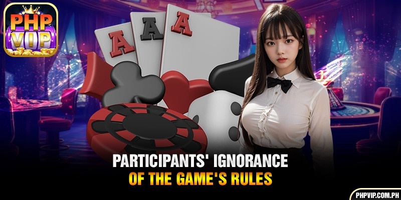 Players often overlook the rules governing the games.