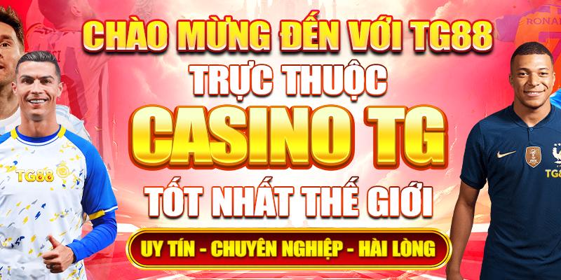 An overview of the casino entertainment section provided by TG88 for its members.