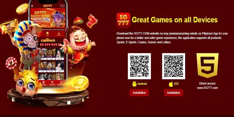 {24} Players have the opportunity to sign up as agents for SG777.